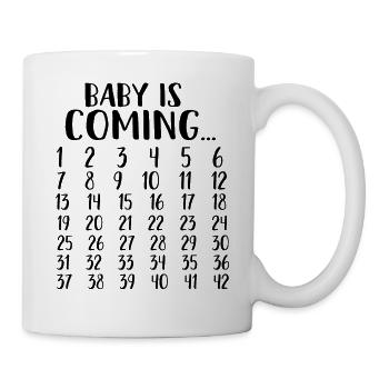 Funny Pregnancy Pregnant Gift Parents - Mug - white - Right