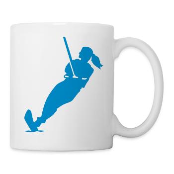 Water skiing - Mug - white - Right