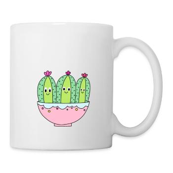 3 Pretty Cactus Girls - Mug - white - Right