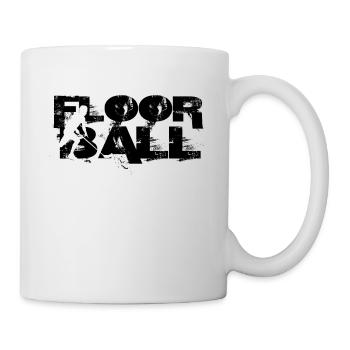 Floorball floorball motif - Mug - white - Right