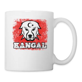 Kangal anatolischer Hirtenhund Türkei Flagge - Tasse - Weiß - Rechts