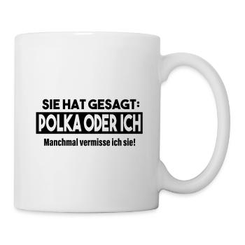 De la musique de soufflage | Musikverein | Cadeau musicien - Mug blanc - blanc - Droite