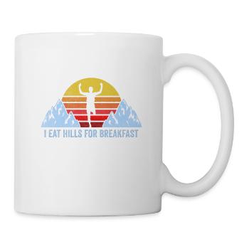 Ultramarathon Ultra Runner Jogging Running 100 km - Mug - white - Right