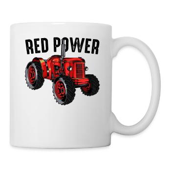 Idée cadeau tracteur tracteur tracteur tracteur - Mug blanc - blanc - Droite