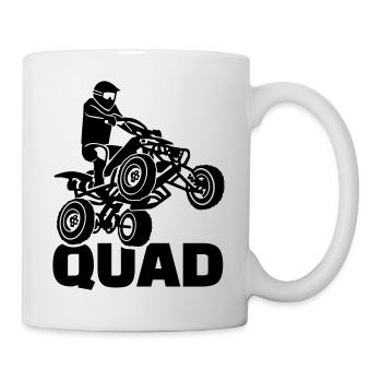 Quad - Tasse - Weiß - Rechts