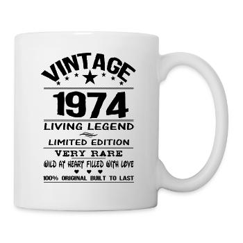 VINTAGE 1974 - Mug - white - Right