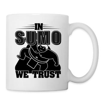In Sumo We Trust - Mug - white - Right