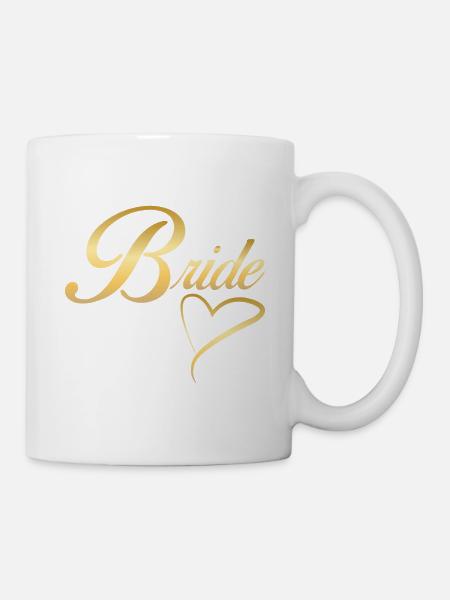 Bride Shirt - Tasse - Weiß