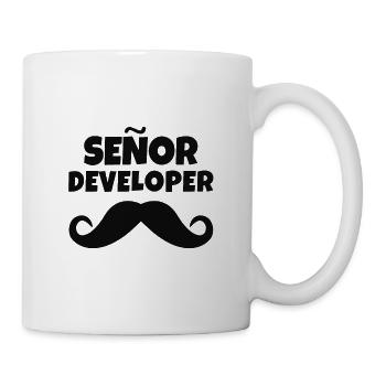 Senior programmer gift - Mug - white - Right