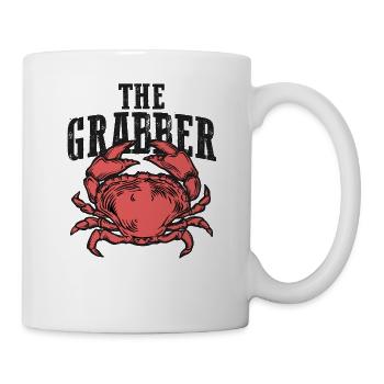 Crab – Shirt Beach Holiday Gift - Mug - white - Right