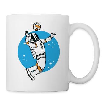 Volley-ball Astronaut Beach volley - Mug blanc - blanc - Droite