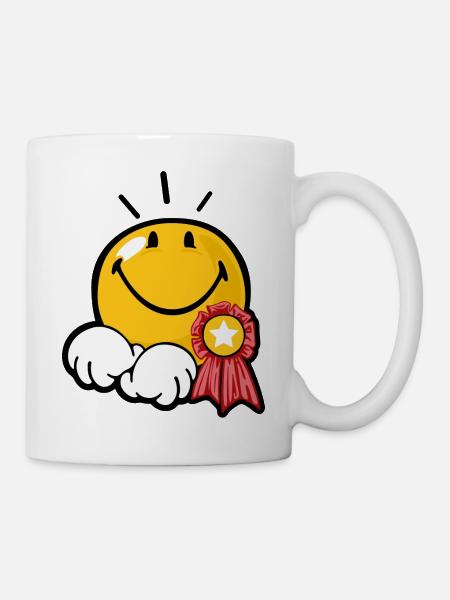 Smiley Award - Tasse - Weiß