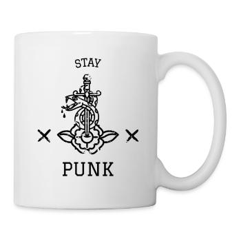 Punk - Tasse - Weiß - Rechts