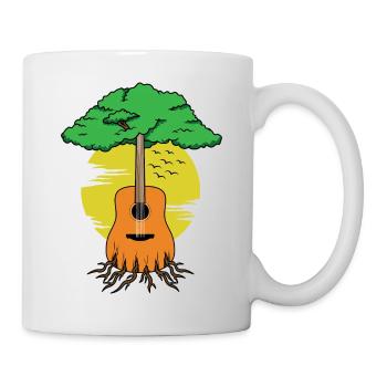 Guitar Tree Guitare Guitare Guitare - Mug blanc - blanc - Droite