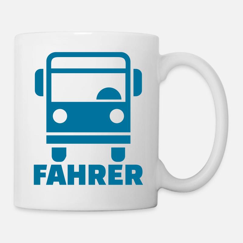 Busfahrer - Tasse - Weiß