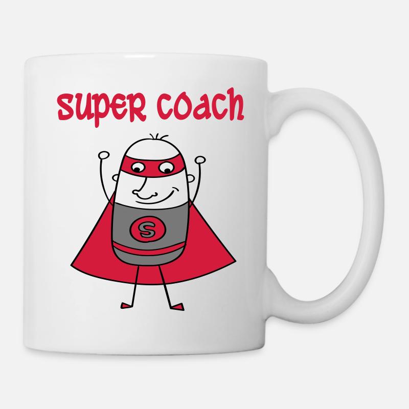 Super coach - Mug blanc - blanc