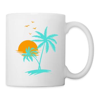 Miami Beach - Mug - white - Right