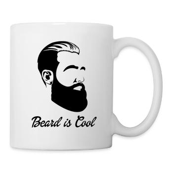 Beard - beard is cool - Mug - white - Right