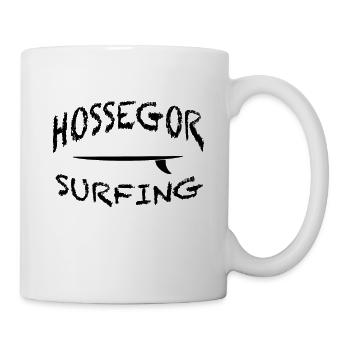 Surf Spot in Hossegor in Frankreich Geschenkidee - Tasse - Weiß - Rechts