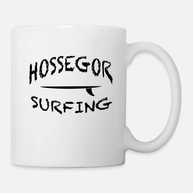 Surf spot in Hossegor in France Gift idea - Mug - white