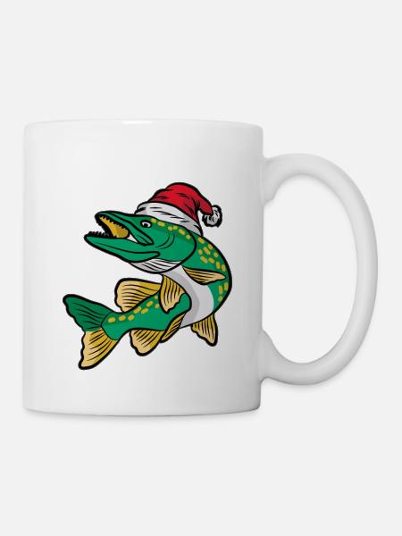 Hecht Ruprecht - Tasse - Weiß