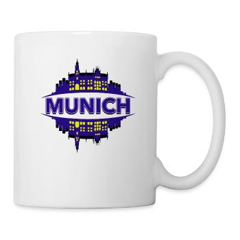 TRAVEL Munich - Tasse - Weiß - Rechts