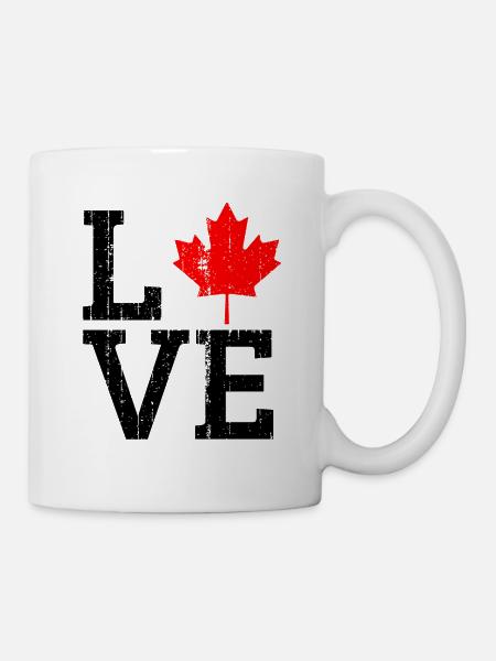 Kanada Fan - Tasse - Weiß