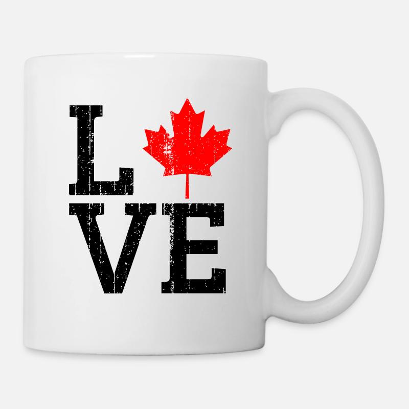 Kanada Fan - Tasse - Weiß