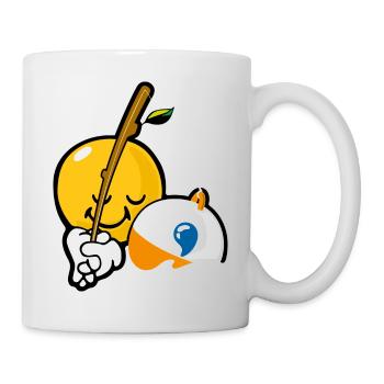 Smiley Fishing - Mug blanc - blanc - Droite