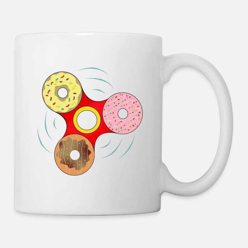 Donut spin - Mug - white