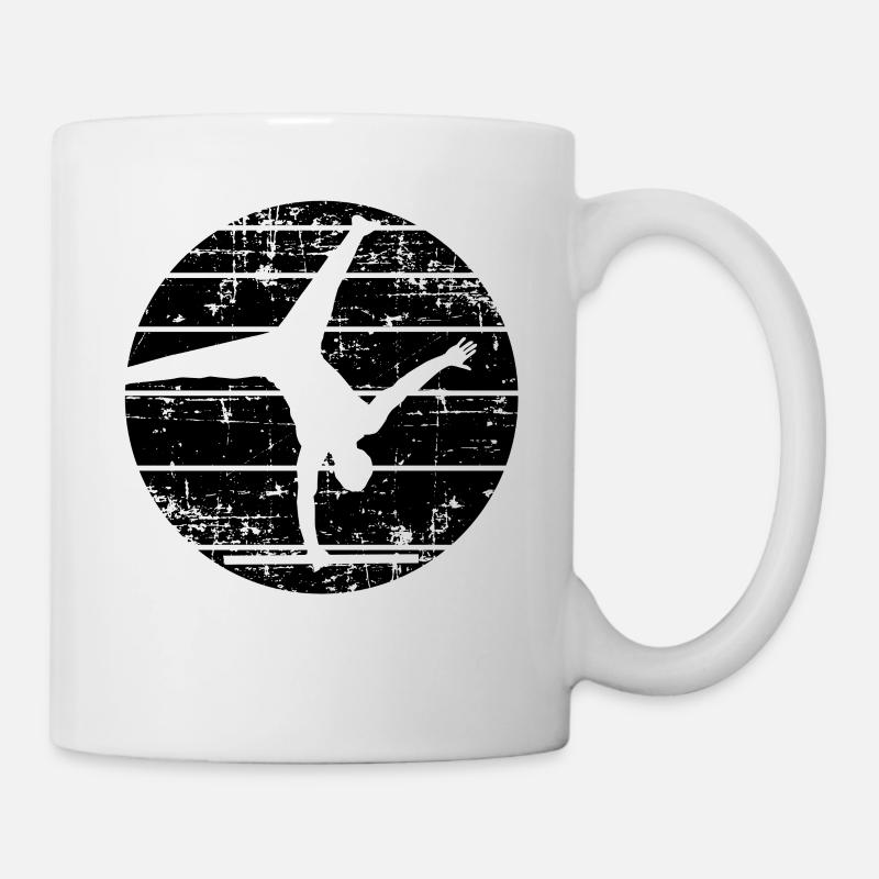 Breakdancer - Tasse - Weiß