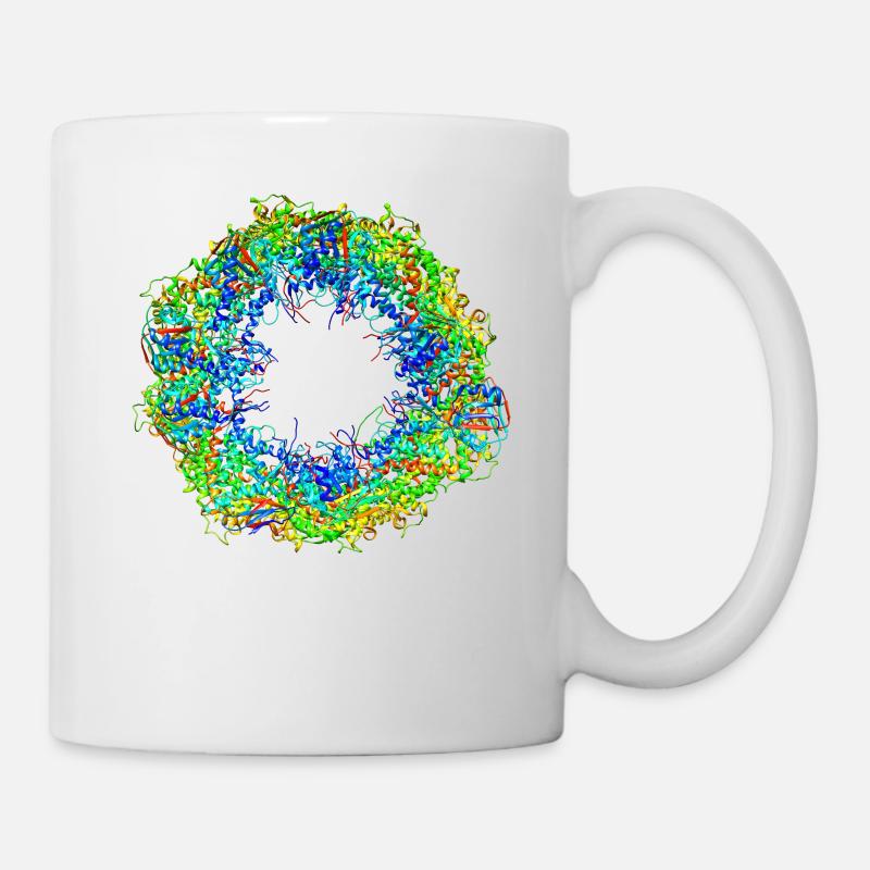 Strukturbiologie Chaperonin Molekül - Tasse - Weiß
