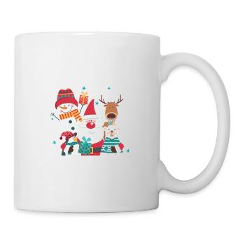 Noël Squad Goals - Mug blanc - blanc - Droite