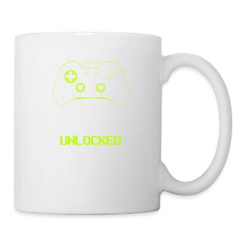 Birthday Shirt Level 13 unlocked complete - Mug - white - Right