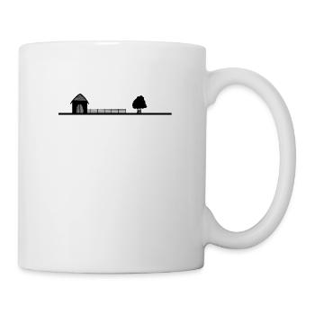 Village natal ville d’horizon drôle drôle - Mug blanc - blanc - Droite