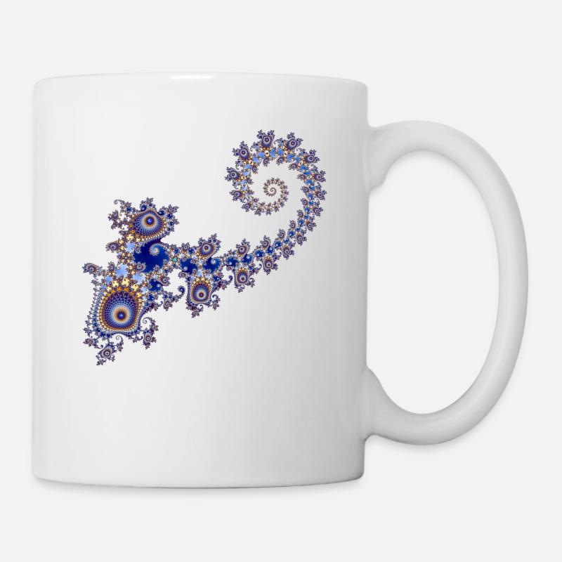 Fractale - Mug blanc - blanc