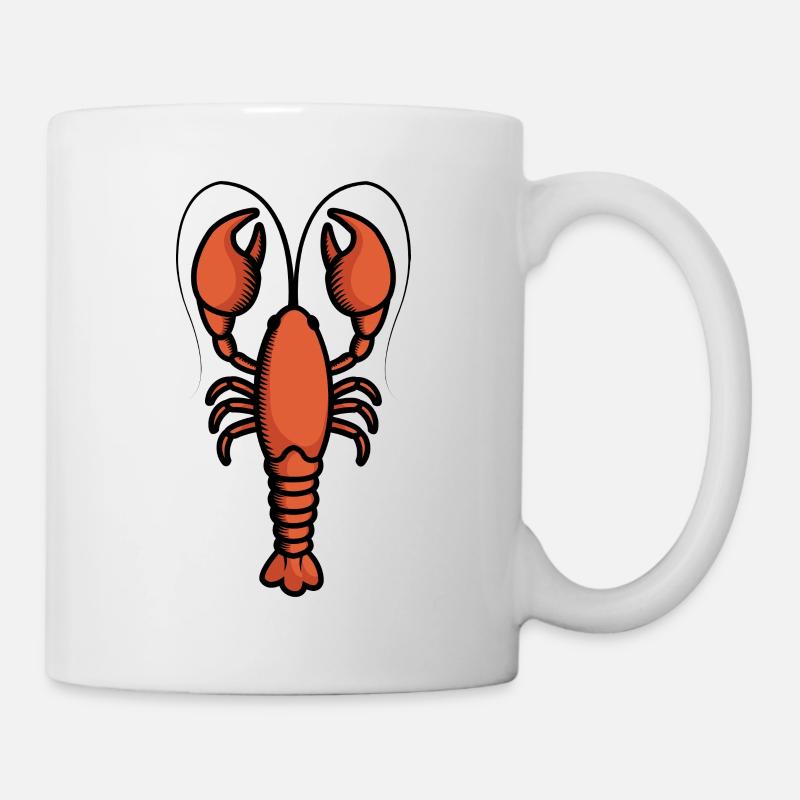 Fruits de mer au homard - Mug blanc - blanc