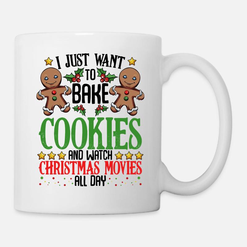 Weihnachten - Tasse - Weiß