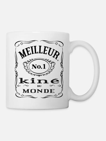 Meilleur kiné du monde - Tasse - Weiß