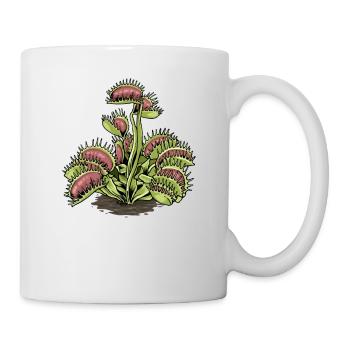 Carnivorous Plant Venus Flytrap - Mug - white - Right