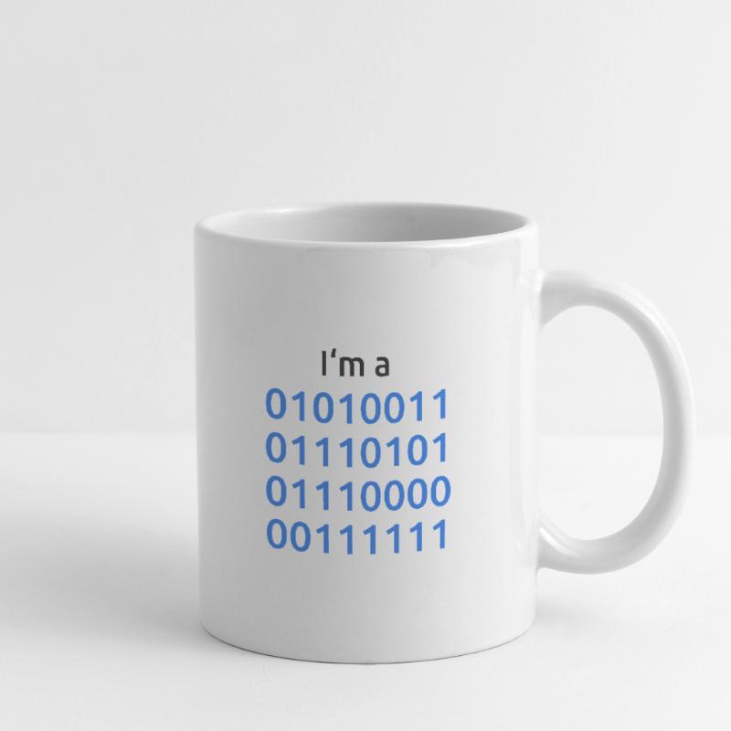 Programmer Binary - I'm a nerd Mug