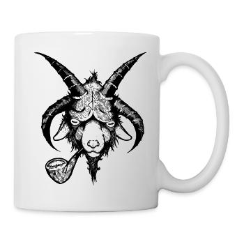 Frost Pipes Demon Goat Black - Mug - white - Right