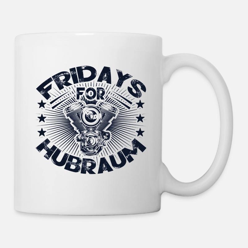 Fridays for Hubraum - Tasse - Weiß