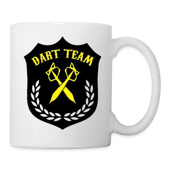 dart_team_02 - Mug blanc - blanc - Droite