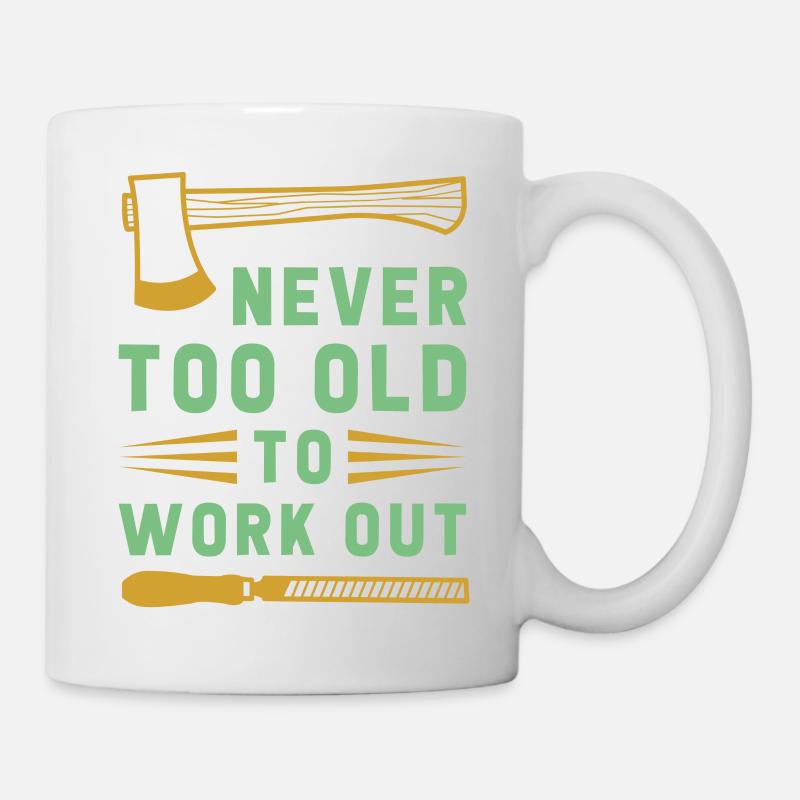 Jamais trop vieux - Mug blanc - blanc