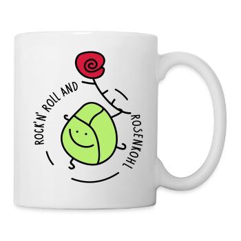 Rock and Roll - Tasse - Weiß - Rechts