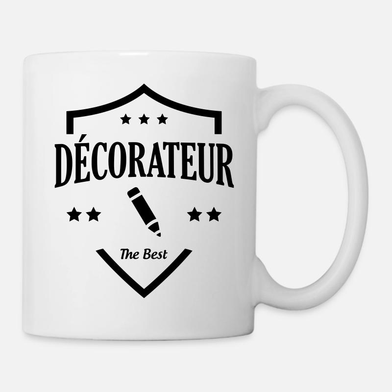 Décorateur / Décoratrice / Designer / Architecte / - Mug blanc - blanc