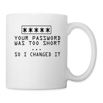 hacker - Mug - white - Right
