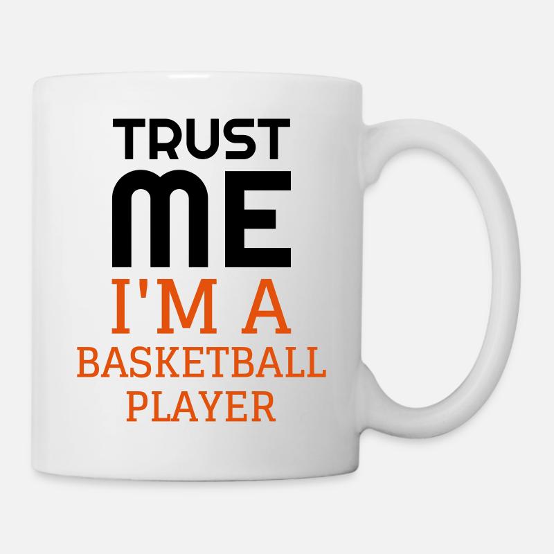 Basketball - Basket ball - Basket-ball - Baskette - Mug blanc - blanc