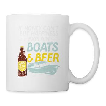 Boat beer ship captain boat owner gift - Mug - white - Right